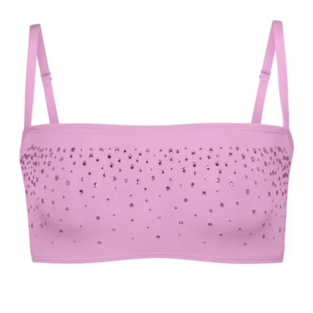 Skims Jelly Sheer Rhinestone bralette 💖